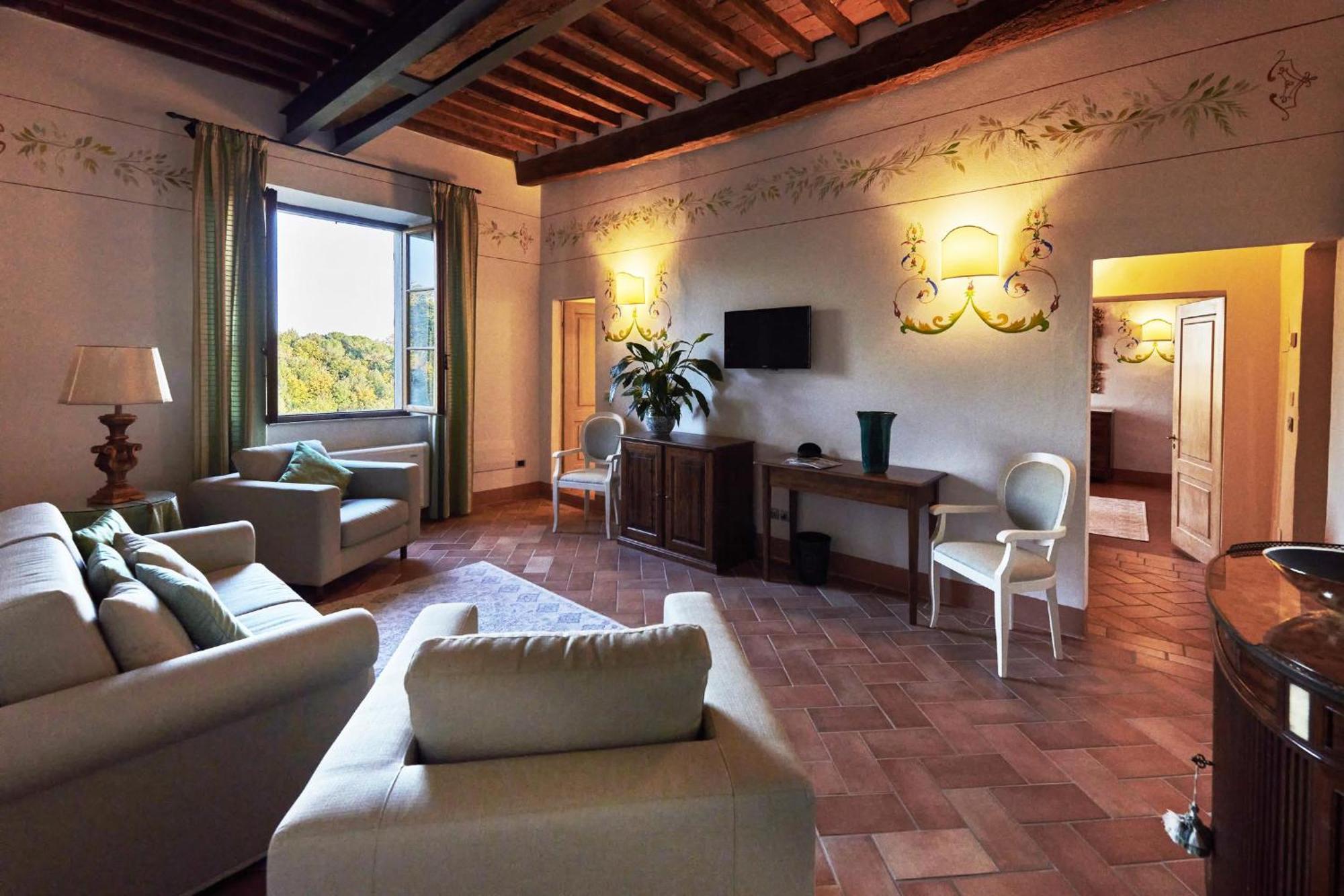 Villa Curina Resort Castelnuovo Berardenga Ngoại thất bức ảnh